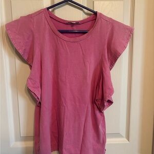 Another Love Mauve Short Sleeve Top